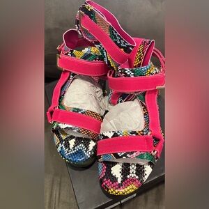 Brand New Azalea Wang Colorful Women's Strappy Sandals